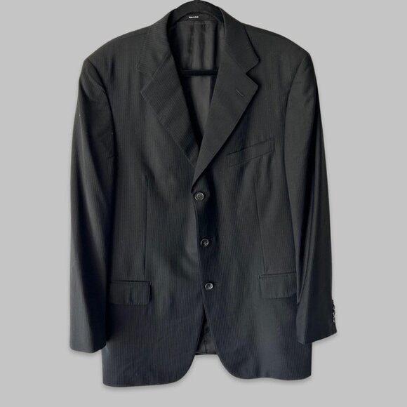 Ermenegildo Zegna Soltex Pure Wool Pinstripe Blazer